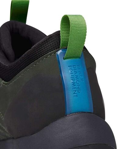 BLACK DIAMOND Equipment Men's Mission Leather Low Wp Approach Shoes - Cypress-Black - 11.5 in Saudi Arabia