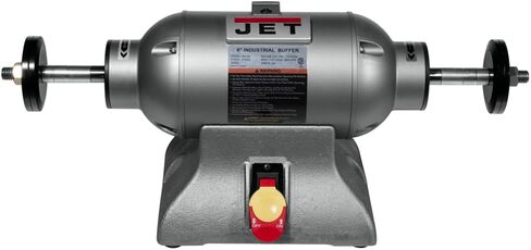 JET 8-Inch Industrial Buffer, 3600 RPM, 1 HP, 1Ph 115V (IBG-8SSB) in Saudi Arabia