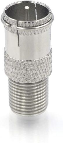 موصل كابل محوري VCE RG6 ، سريع الضغط على ذكر إلى F نوع أنثى محول محوري مطلي بالذهب ، 5 حزم in Kuwait