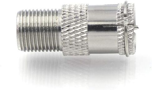 موصل كابل محوري VCE RG6 ، سريع الضغط على ذكر إلى F نوع أنثى محول محوري مطلي بالذهب ، 5 حزم in Kuwait