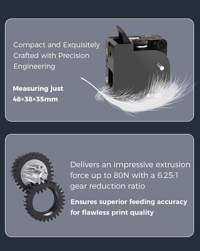 طقم فوهة Hotend الرسمي HIS CREALITY HIS ، مجموعة فوهة التبادل السريعة يونيكورن ، مجموعة تصميم متكاملة عالية درجة الحرارة ، مجموعة تصميم متكاملة بالكامل لـ CREALITY HI 3D PRINTER in Kuwait