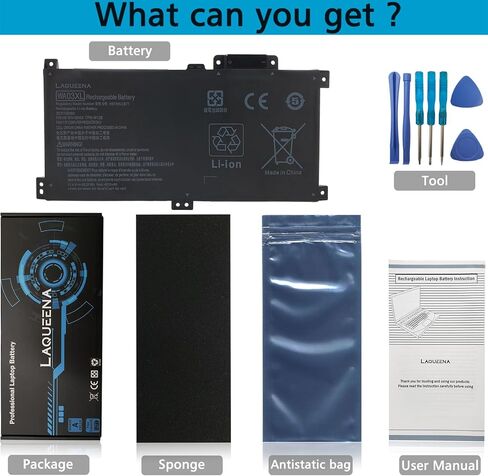 بطارية بديلة للكمبيوتر المحمول LAQUEENA BG06XL لسلسلة HP EliteBook 1040 G3 BG06XL BG06045XL 804175-181 804175-1B1 804175-1C1 805096-001 805096-005 HSTNN-IB6Z 11.4V 45WH/3780MAH 6-C إل in Kuwait