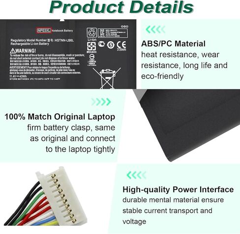 HT03XL L11119-855 Laptop Battery for HP Pavilion 14-CE 14-CF 14-DF 15-CS 15-DA 15-DB 15-DW 17-by 17-CA Series 15-CS0053CL 15-DW0033NR 15-DA0014DX L11421-542 L11421-2C2 HSTNN-UB7J HSTNN-DB8R HT03041XL in Kuwait