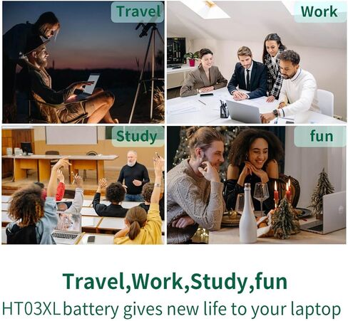HT03XL L11119-855 بطارية الكمبيوتر المحمول ل HP بافيليون 14-CE 14-CF 14-DF 15-CS 15-DA 15-DB 15-DW 17-by 17-CA Series 15-CS0053CL 15-DW0033NR 15-DA0014DX L11421-542 L11421 -2C2 HSTNN-UB7J HSTNN-DB8R HT03041XL in Kuwait
