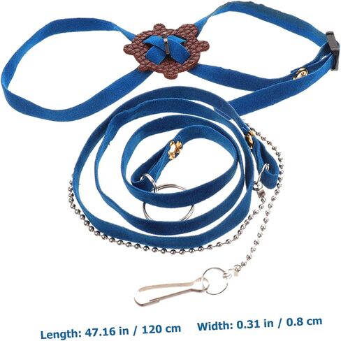 UPKOCH Adjustable Turtle Harness Leash Portable Tortoise Walking Rope for Outdoor Use 1-Piece PET Pulling Rope Suitable for Small Turtles and Tortoises in Kuwait