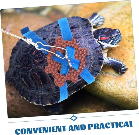 UPKOCH Adjustable Turtle Harness Leash Portable Tortoise Walking Rope for Outdoor Use 1-Piece PET Pulling Rope Suitable for Small Turtles and Tortoises in Kuwait