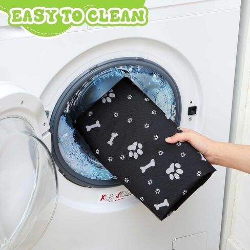 Marsui Dog Playpen Bottom Pad Fits for 36 Inch 4 Panels Pet Exercise Mat Puppy Crate Pad Reusable Washable Pet Training Pee Mat Hoop and Loop Design, Playpen Not Included in Kuwait