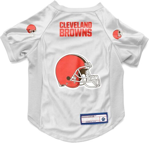 Littlearth NFL San Francisco 49ers - Saloon Letters Stretch Pet Jersey, Team Color, Small in Kuwait