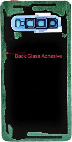 ubrokeifixit Galaxy S10 G973 Rear Back Glass Door Cover Replacement for Samsung Galaxy S10 6.1" G973 G973U G973W G973F,w/Camera Lens (Black) in Kuwait
