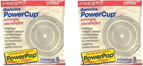 Presto 09964 PowerCup Concentrators, Package of 8 (2, WHITE) in Saudi Arabia