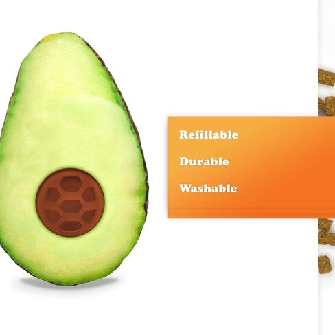 Meowijuana Knock N' Nibble Winter Buddy & Seafood Treat Bundle | Crunchie Munchie Catnip Treats | Refillable Treat Dispensing Toy | Interactive Puzzle Toy for Felines in Kuwait