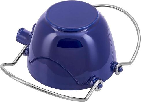 Staub Cast Iron 1-qt Round Tea Kettle - Basil, Made in France in Saudi Arabia