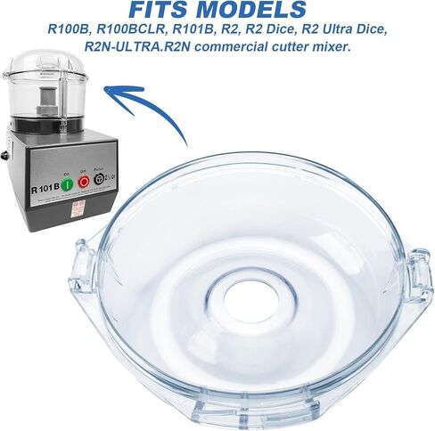 غطاء وعاء القطع 106458S للروبوت كوبيه R2 R2N R2B R2 النرد وR101B معالجات الطعام 106458S غطاء بديل in Kuwait