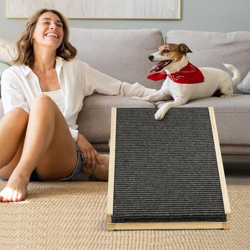 Dog ramp for Couch–Non-Slip,Sturdy Build Foldable Dog ramp–Supports up to 200lbs – Adjustable 12'' to 22'' in Saudi Arabia