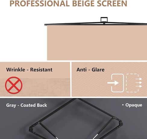 【Wider Style】 RAUBAY 78.7 x 82.7in Large Collapsible Black Backdrop Screen in Kuwait