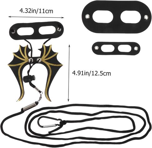 GALPADA Adjustable Lizard Traction Rope Harness Wings for Reptiles Suitable for Small Pets Lightweight and Sturdy Leash for Outdoor Walking in Saudi Arabia