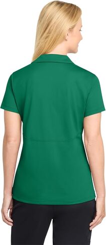 SPORT-TEK Women's Micropique Sport-Wick Polo | Ladies Short Sleeve Collared Shirt, Lightweight Relaxed Fit for Work & Golf in Saudi Arabia