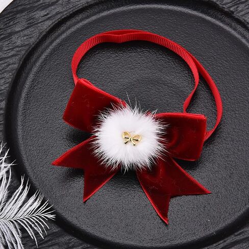 عطلة الأقواس للكلاب القطط جرو الحيوانات الأليفة الشريط القوس التعادل لطوق الكلب لعيد الميلاد حزب الملحقات للحيوانات الاليفة الكلب القط الأحمر القوس التعادل الكلب الياقات للكلاب المتوسطة جرو العلاقات القوس للبنين بنات عيد الميلاد ربطة عنق in Kuwait