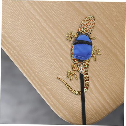HANABASS Bearded Dragon Leash Harness Reptile Outdoor Leash for Lizards Small Pets Stylish Pet Backpack in Saudi Arabia