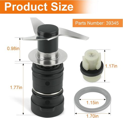 Blade Assembly 39345, Replacement Parts for Robot Coupe MP550A, MP600 Turbo, MP800 Turbo in Saudi Arabia