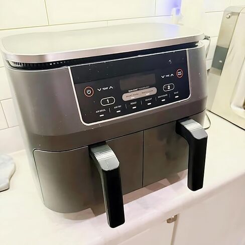 مقابض بديلة لمقلاة الهواء Ninja DZ201 Foodi 8 Qt 6 في 1 DualZone - مجموعة كاملة من المقابض اليسرى واليمنى in Saudi Arabia