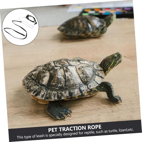 GANAZONO Adjustable Turtle Leash Reptile Lead Faux Pet Training Leash for Turtle and Lizard Small Rope Harness for Pet Walk in Saudi Arabia