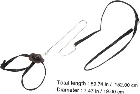 GANAZONO Adjustable Turtle Leash Reptile Lead Faux Pet Training Leash for Turtle and Lizard Small Rope Harness for Pet Walk in Saudi Arabia