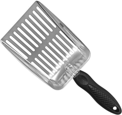 Stainless Steel Cat Litter Scoop, Large Pet Litter Scoop, Thick and Durable Cat Litter Cleaning Tool in Saudi Arabia