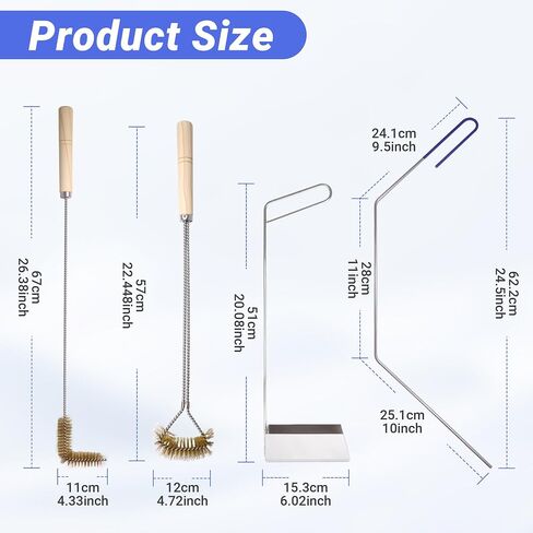 Deep Fryer Strainer Crumb Scoop 750°F Heat-Resistant V-Shaped Fryer Cleaner Food Crumb Cleaning Tool for Commercial Fryers Long Handle with Drain Holes for Oil Filtration,1 PCS in Kuwait
