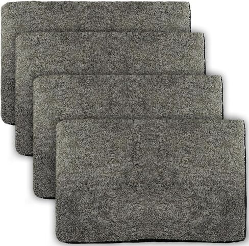 Self-Warming Cat Bed Pad 22 * 16 inch Self-Heating Cat Bed Mat Thermal Blanket for Indoor Cats & Small Dogs Stripes Gray in Saudi Arabia