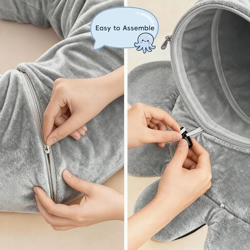 سرير نفق القط للقطط الداخلية ، سرير كهف قطة Peekaboo ، نفق دونات القطط الناعمة للقطط الكبيرة ، على شكل ضفدع لطيف in Kuwait