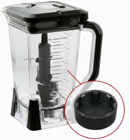 Replacement 72oz XL Pitcher with Lid and 6-Blade Assembly for Ninja Blender BL660, BL770, BL771, BL773, BL740, BL780 in Saudi Arabia