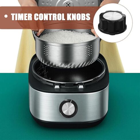 Generic Air Fryer Replacement Knob: D-Shaft Timer Knob D Type Shaft Knobs Replacement Parts for Air Fryer,Oven,4 pcs in Saudi Arabia