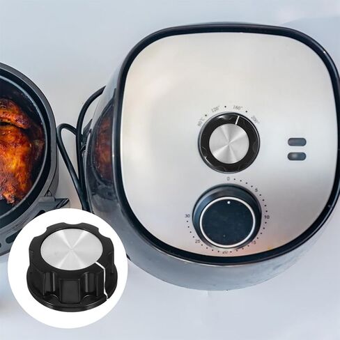 Generic Air Fryer Replacement Knob: D-Shaft Timer Knob D Type Shaft Knobs Replacement Parts for Air Fryer,Oven,4 pcs in Saudi Arabia