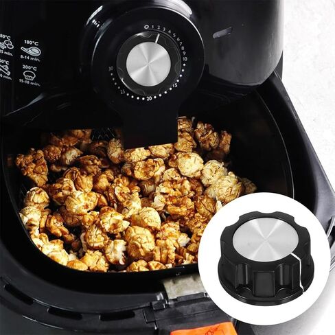 Generic Air Fryer Replacement Knob: D-Shaft Timer Knob D Type Shaft Knobs Replacement Parts for Air Fryer,Oven,4 pcs in Saudi Arabia