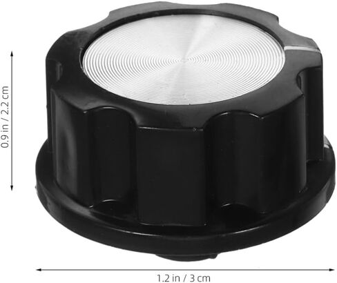 Generic Air Fryer Replacement Knob: D-Shaft Timer Knob D Type Shaft Knobs Replacement Parts for Air Fryer,Oven,4 pcs in Saudi Arabia