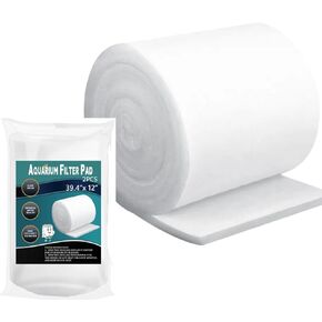 وسادة فلتر حوض السمك 39.4 × 11.8 بوصة لمرشح حوض السمك للمياه النقية الكريستالية وخزان الأسماك والبرك والحديقة والمياه المالحة ونباتات المياه العذبة in Kuwait