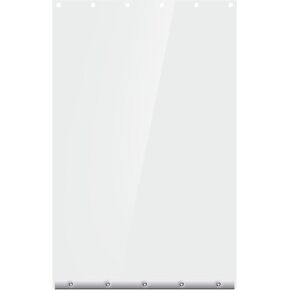 Ripeng 2 Pcs Dog Door Replacement Flaps 15 x 24 Inch Compatible with Dog Door Model DSRWSL, Fit Dogs up to 120 lbs, Clear Flexible Weatherproof Pet Supplies Home Flap, Easy to Install in Saudi Arabia