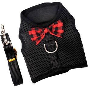 POPETPOP PET Harness for Small Animals Breathable Mesh Vest Leash for Rabbits Guinea Pigs and Squirrels Adjustable and Lightweight PET Pulling Strap in Saudi Arabia