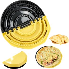 Tortilla Press & Quesadilla Maker, 4-in-1 Tortilla Sealer Crimper for Empanadas, Dumplings, 10/8/6/4 Inch Press in Kuwait