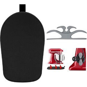 حصيرة منزلقة لخلاط كيتشن إيد، وسادة حصيرة متحركة لخلاط حامل رفع الوعاء 5-8 كيو تي، منزلق أجهزة المطبخ متوافق مع خلاط حامل برو 600 مع ملحقات مطبخ رمادية، ملحقات خلاط مساعد المطبخ in Kuwait