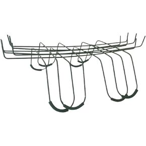 Floral Tombstone Hugger 12 in x 17 in Wire Memorial Rustproof Galvanized Gravestone Saddle Cemetery Headstone Saddle (2) in Kuwait