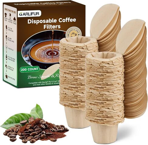 Disposable K Cup Coffee Filters for Keurig 1.0&2.0, 300 Count in Kuwait