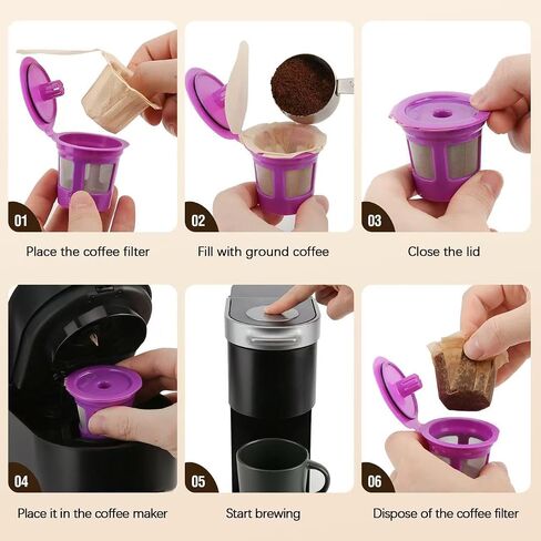 Disposable K Cup Coffee Filters for Keurig 1.0&2.0, 300 Count in Kuwait