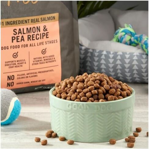 Pure~Balance Wild & Free Salmon & Pea Recipe Dry Dog Food, Grain~Free, Natural Nutrition for All Dog Life Stages, No Fillers or Artificial Preservatives, Supports Healthy Coat & More ~ (11 Lbs). in Saudi Arabia