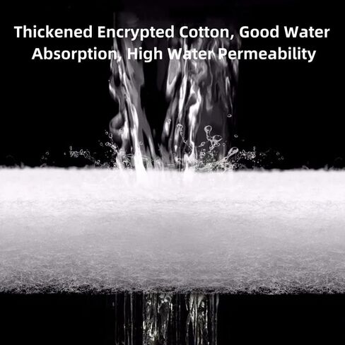 وسادة فلتر حوض السمك 39.4 × 11.8 بوصة لمرشح حوض السمك للمياه النقية الكريستالية وخزان الأسماك والبرك والحديقة والمياه المالحة ونباتات المياه العذبة in Kuwait