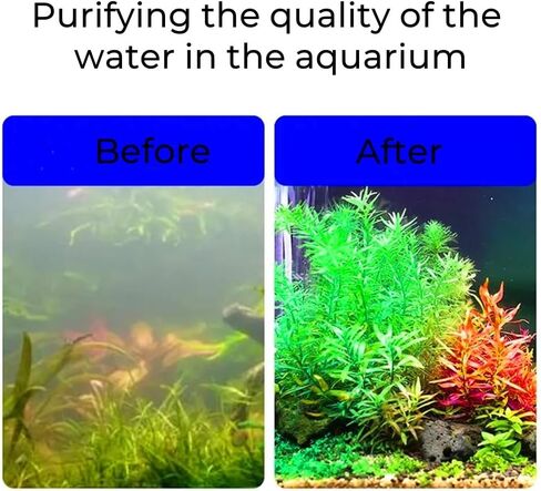 وسادة فلتر حوض السمك 39.4 × 11.8 بوصة لمرشح حوض السمك للمياه النقية الكريستالية وخزان الأسماك والبرك والحديقة والمياه المالحة ونباتات المياه العذبة in Kuwait