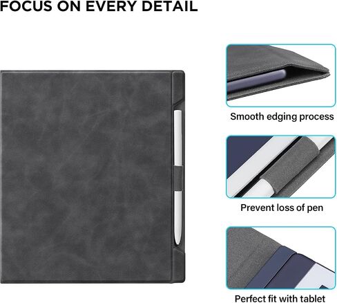 Ayotu Premuin Fabric Smart Case for Remarkable 2 Paper Tablet 10.3" 2020 Released - Program Templates & Replacement Marker Stylus Pen Tips-[All in One Bundle]-Enhance Your Writing Experience. in Saudi Arabia