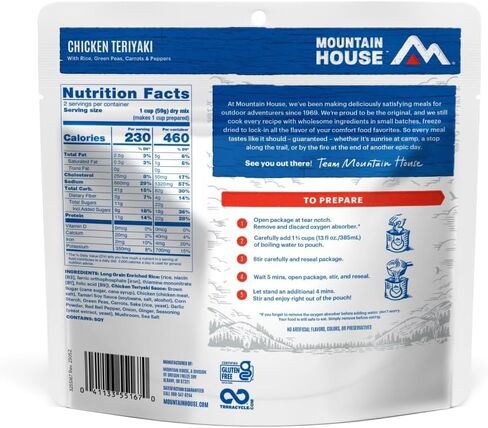 Mountain House Beef Stroganoff with Noodles | Freeze Dried Backpacking & Camping Food | 2 Servings in Kuwait