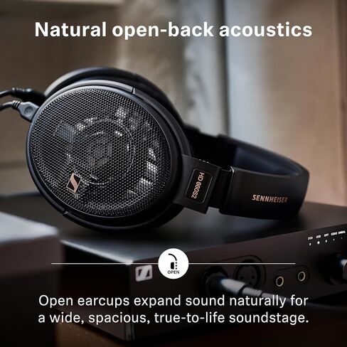 Sennheiser Consumer Audio HD 660S2 - Wired Audiophile Stereo Headphones with Deep Sub Bass, Optimized Surround, Transducer Airflow, Vented Magnet System and Voice Coil – Black in Saudi Arabia